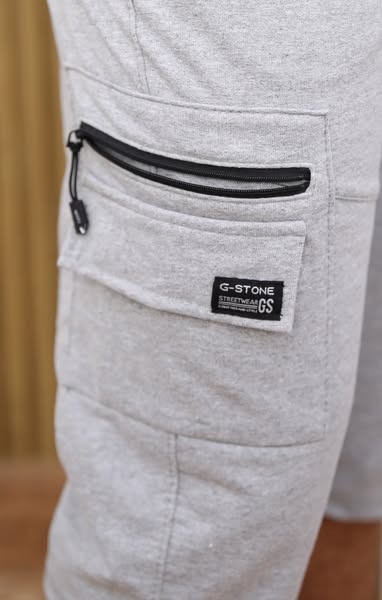 Pantacourt cargo homme