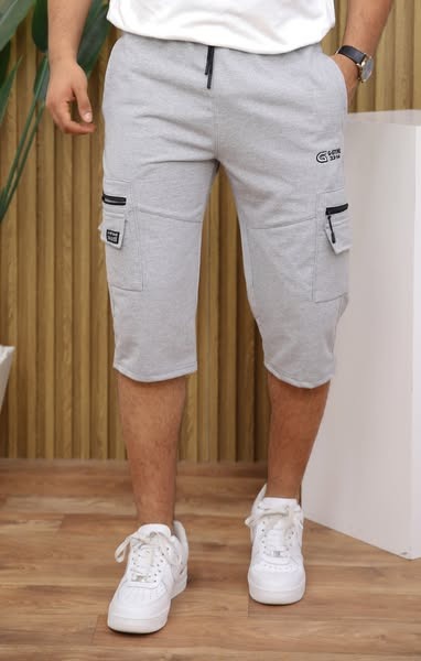 Pantacourt cargo homme